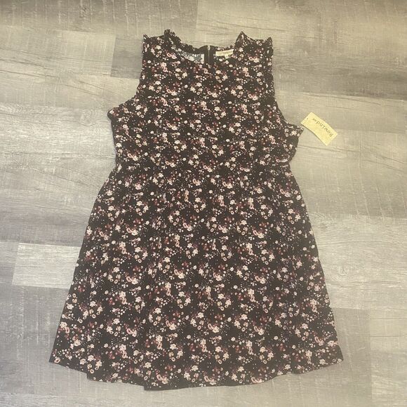 NWT Rewind Black Floral Sleeveless Dress - Picture 11 of 11